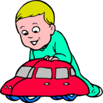 Boy with Car 1