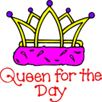 Queen for the Day Clip Art
