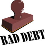 Bad Debt Clip Art