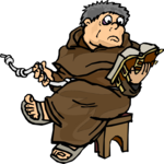 Monk 11 Clip Art