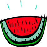 Watermelon Slice 04 Clip Art