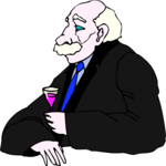 Man Enjoying a Drink 3
