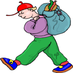 Boy with Backpack 2
