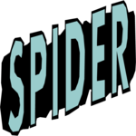 Spider - Title Clip Art