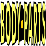 Body Parts - Title Clip Art