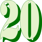Numeral - 20