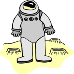 Astronaut on Planet