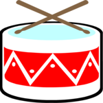 Drum 02 Clip Art