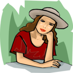 Woman with Hat