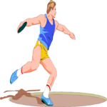 Discus 7 Clip Art