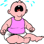 Baby Crying 09 Clip Art