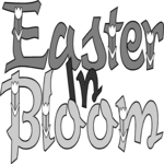 Easter in Bloom Clip Art