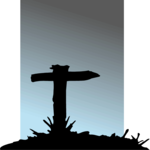 Cemetary Silhouette Clip Art