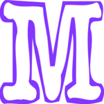 Smudge Condensed M 1 Clip Art