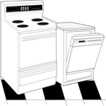 Stove & Dishwasher