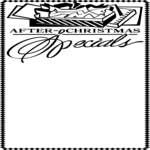 After Christmas Sale Frame