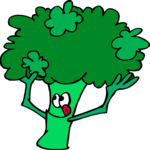Broccoli Smiling