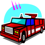 Fire Truck 13 Clip Art