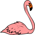 Flamingo 10 Clip Art