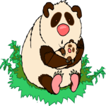 Panda 3 Clip Art