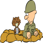 Soldier & Gopher