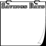 Savings Days Frame