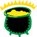 Pot of Gold 07 Clip Art