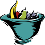 Fruit Bowl 05 Clip Art