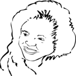 Face - Female 03 Clip Art