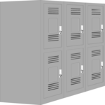 Lockers 2 Clip Art