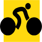Cycling Symbol 2 Clip Art