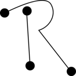 Dot-to-Dot R1 Clip Art