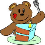 Bear & Cake