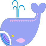 Whale 11 Clip Art