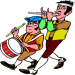 Revolutionary Band Clip Art