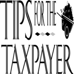Tips for the Taxpayer Clip Art