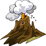 Volcano 11 Clip Art