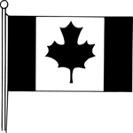 Canadian Flag 2 Clip Art