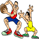 Basketball Players 20 Clip Art