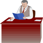 Businessman Reading 3