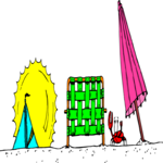 Beach 2 Clip Art