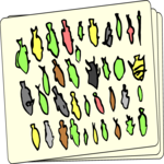 Fish Identification Chart Clip Art