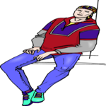 Man Sitting 4