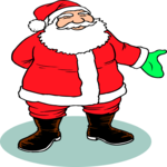 Santa 13 Clip Art