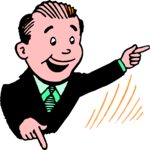 Pointing 1 Clip Art