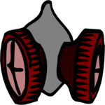 Gas Mask 2 Clip Art