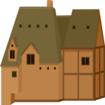 Rural House 1 Clip Art