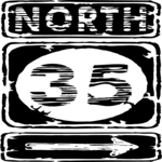 Highway - North 35 1 Clip Art