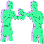 Boxing - Boxers 10 Clip Art