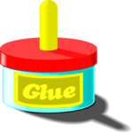Glue 3 Clip Art